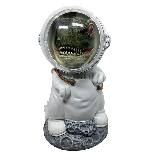 Customized 3d Dinosaur Astronaut Piggy Bank Coin Bank Best Birthday Business Gifts For Friend Home Decoration Buy Dinosaur Astronaut Piggy Bank Product On Alibaba Com