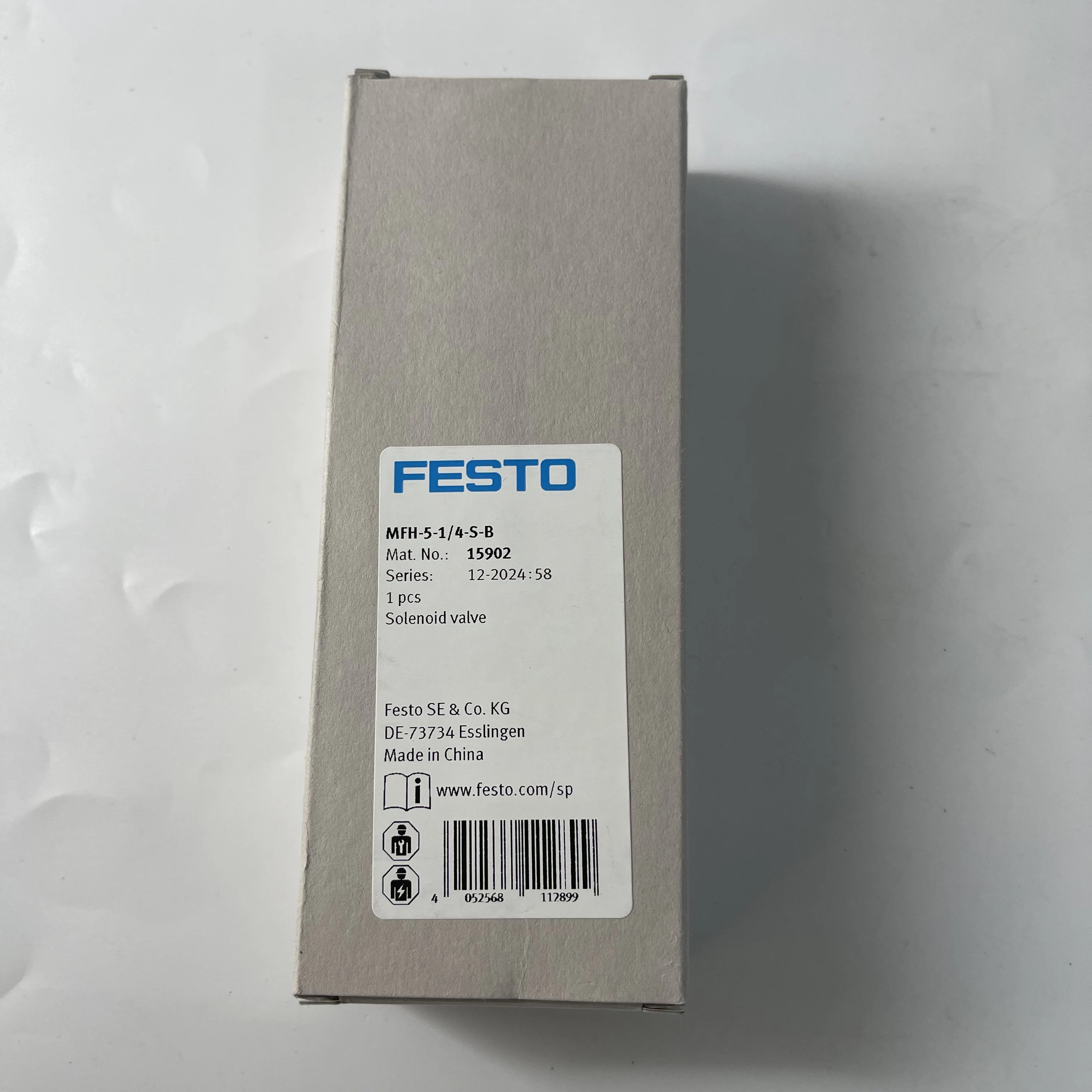 FESTO Solenoid Valve MFH-5-1/4-S-B