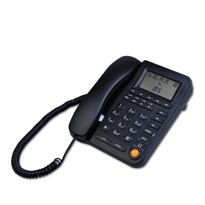 corded landline phone with caller id