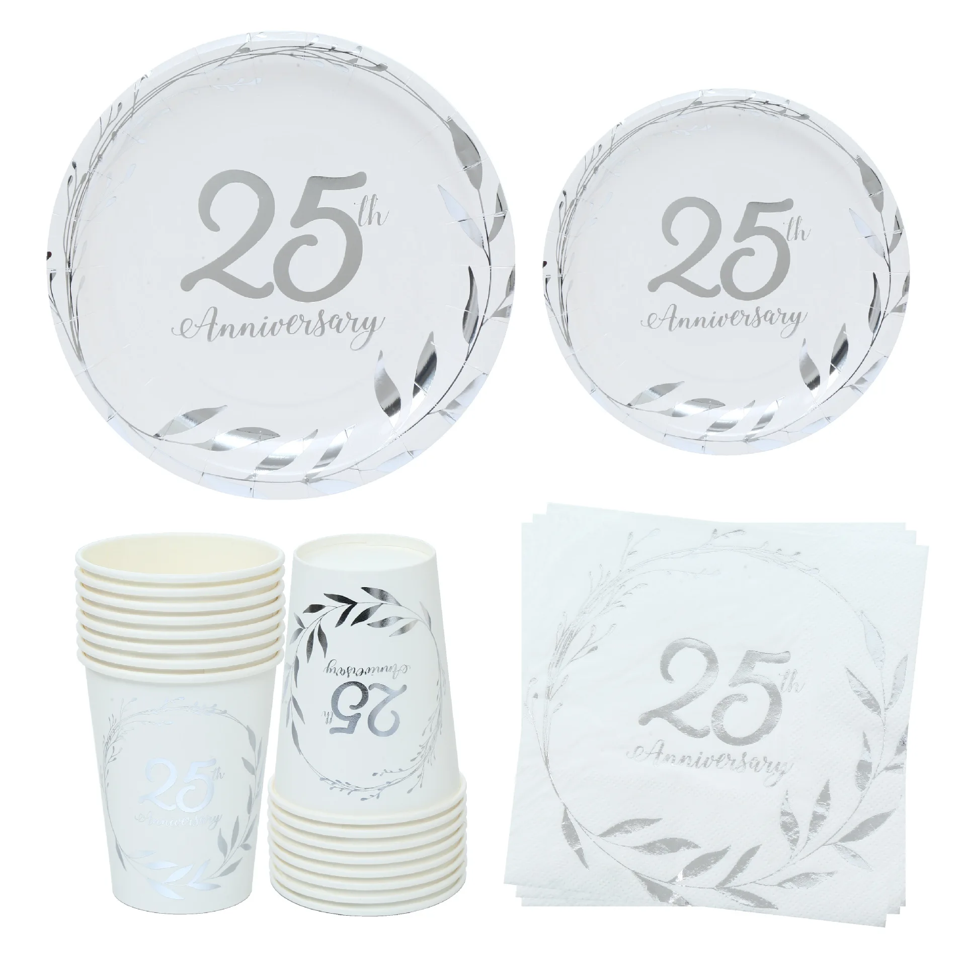 Happy Birthday Disposable Paper Plate Tableware Sets for Birthday Party Decoration Supplies