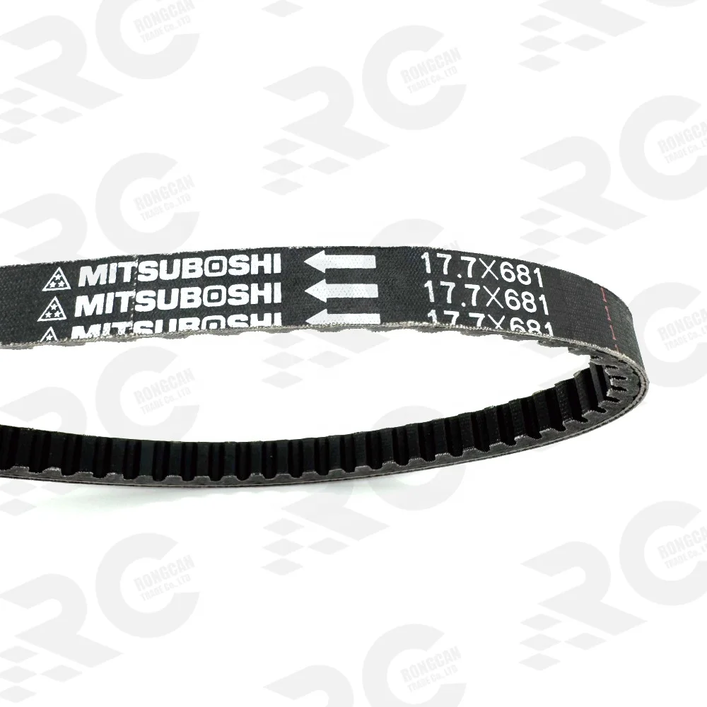 Factory-Priced Top Performance Mitsuboshi V-Belt New Condition for  GY6 50 4T E4 Scooter Motorcycle Transmission Parts