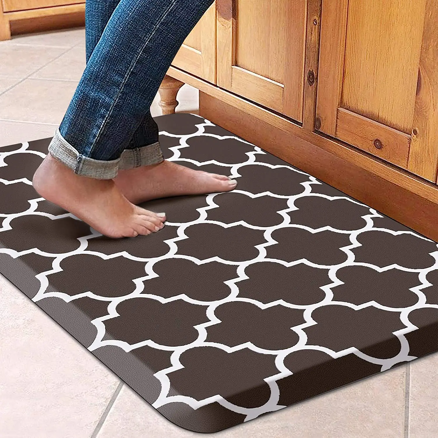 Anti Fatigue Mat - Cushioned 3/4 Inch Comfort Floor Mats for