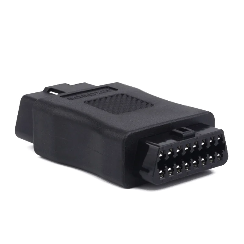 Automobile Tester Plug Driving Computer OBD2 Extension Cable 16p Full Power on Adapter 12V / 24V Anti-wear OBD Connector