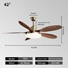 42IN-Antique bronze