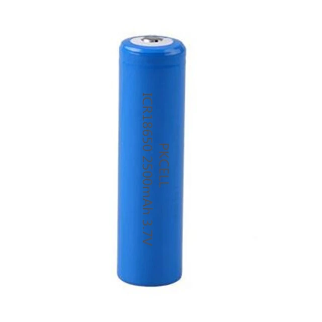 ICR18650 High Rate 5C 2500mah Recyclable Lithium Ion Battery