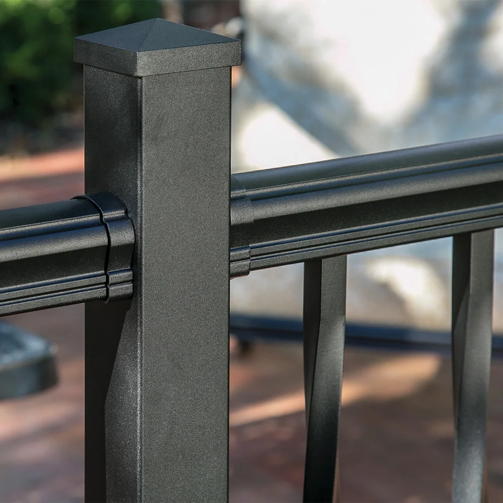 Baluster Railing System China Customized Aluminum Deck Railing Factory Picket System Balusters ...