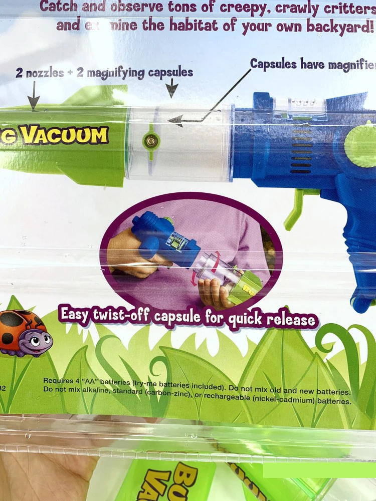 Nature Critter Exploration Bug Catcher Toy Bug Vacuum Set Insect Viewer