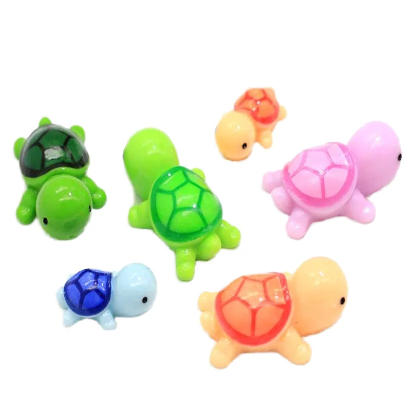 Kawaii Mini Animal Fairy Garden Decorations DIY Doll House Terrarium Succulents Moss Landscape Modern Resin Miniatures