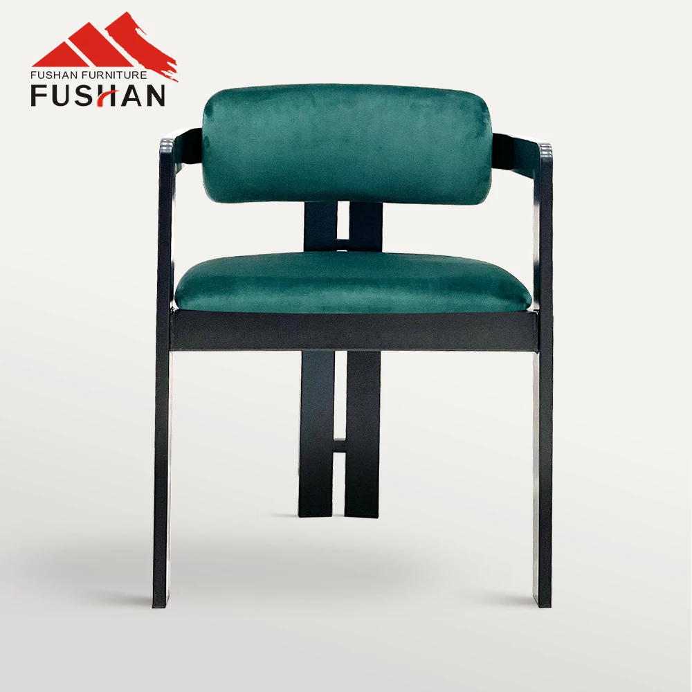 Modern Upholstery Restaurant Nordic Velvet Fabric Wholesale Luxury Kitchen Room Dining Chair