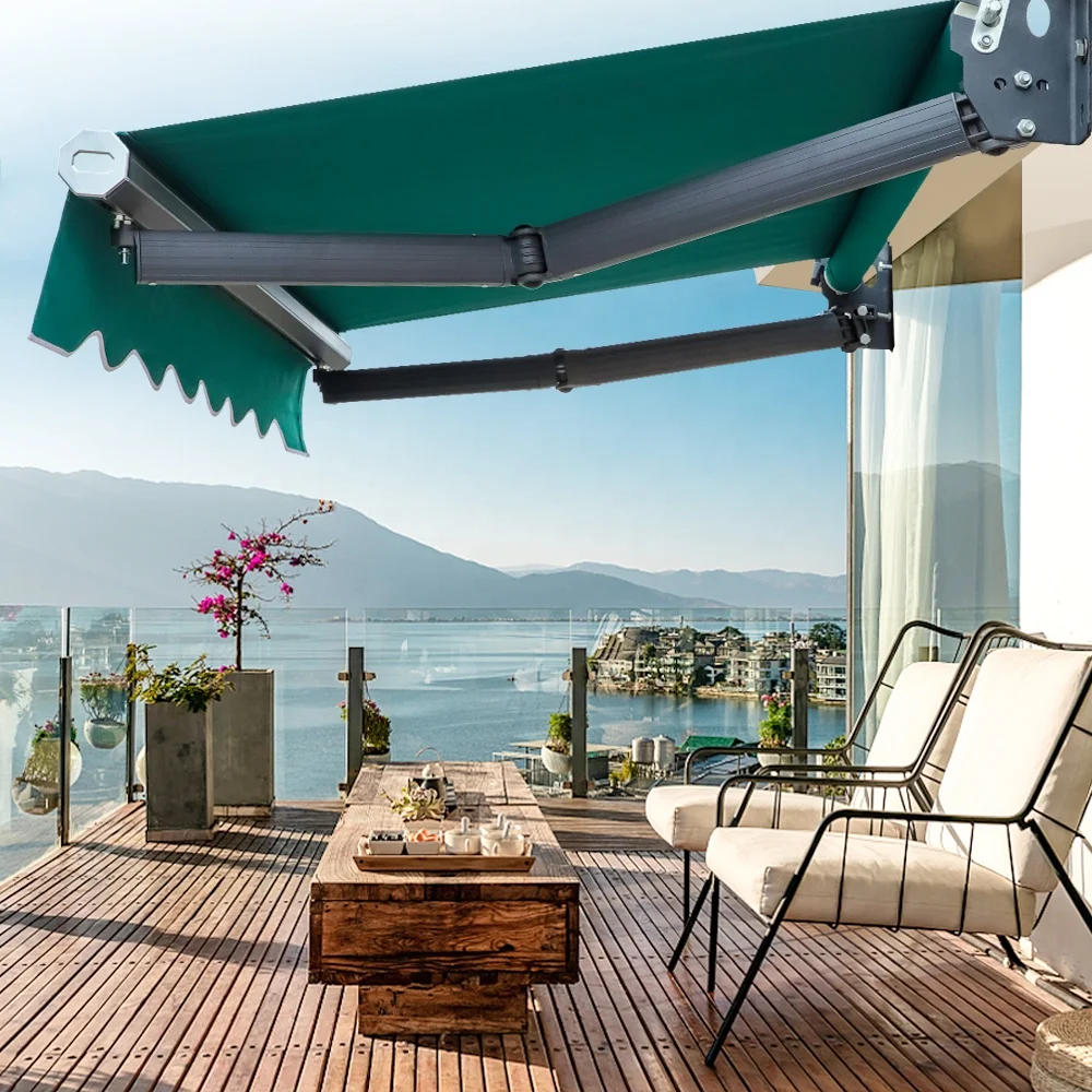 Competitive Rate Motorized Wall Hinged Aluminum Awning Bracket Mounting