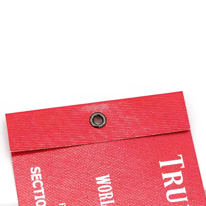 Custom Logo Printing Red Texture Paper Perfume Hang Tag Wine Bottle Hang Tags with Metal Eyelet