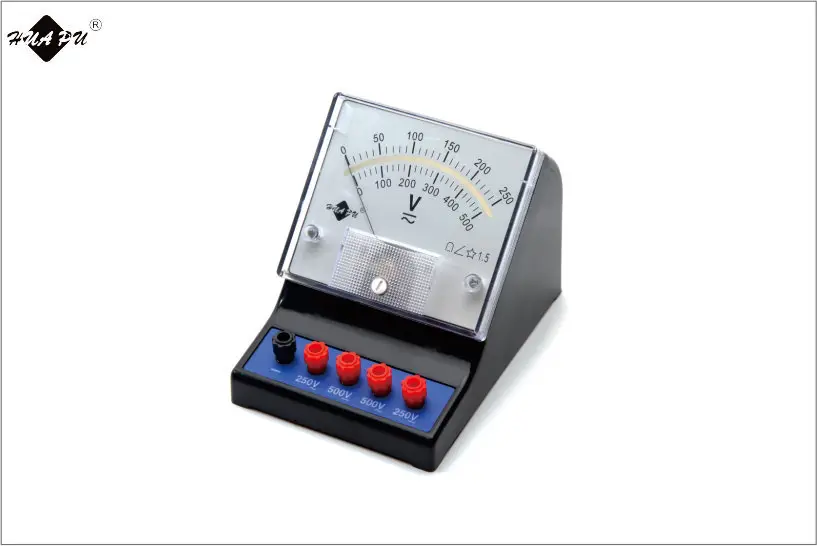 Pointer Type Education Panel Current Meter Moving Coil Student Micro Ammeter for School