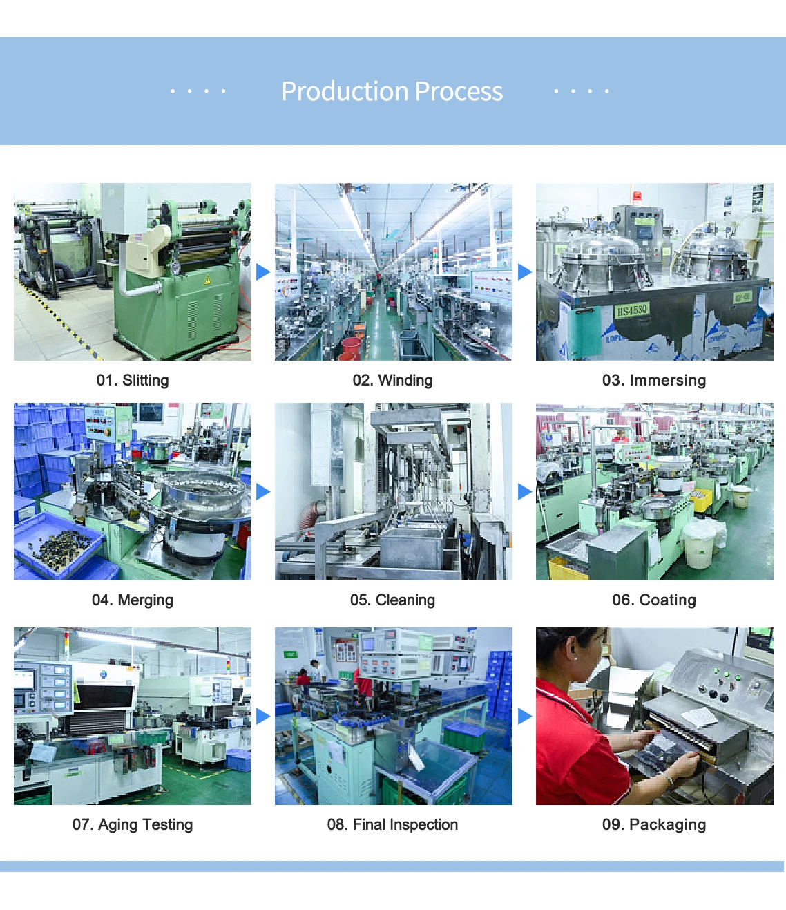 Professional Supplier Through Hole 6.8UF 25V Aluminium Electrolytic Capacitor 6.3x6mm 105