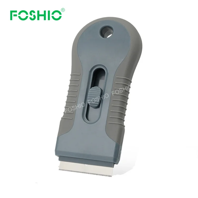 Foshio Plastic Glass Glue Ceramic Hob Cleaner Scraper Tool With