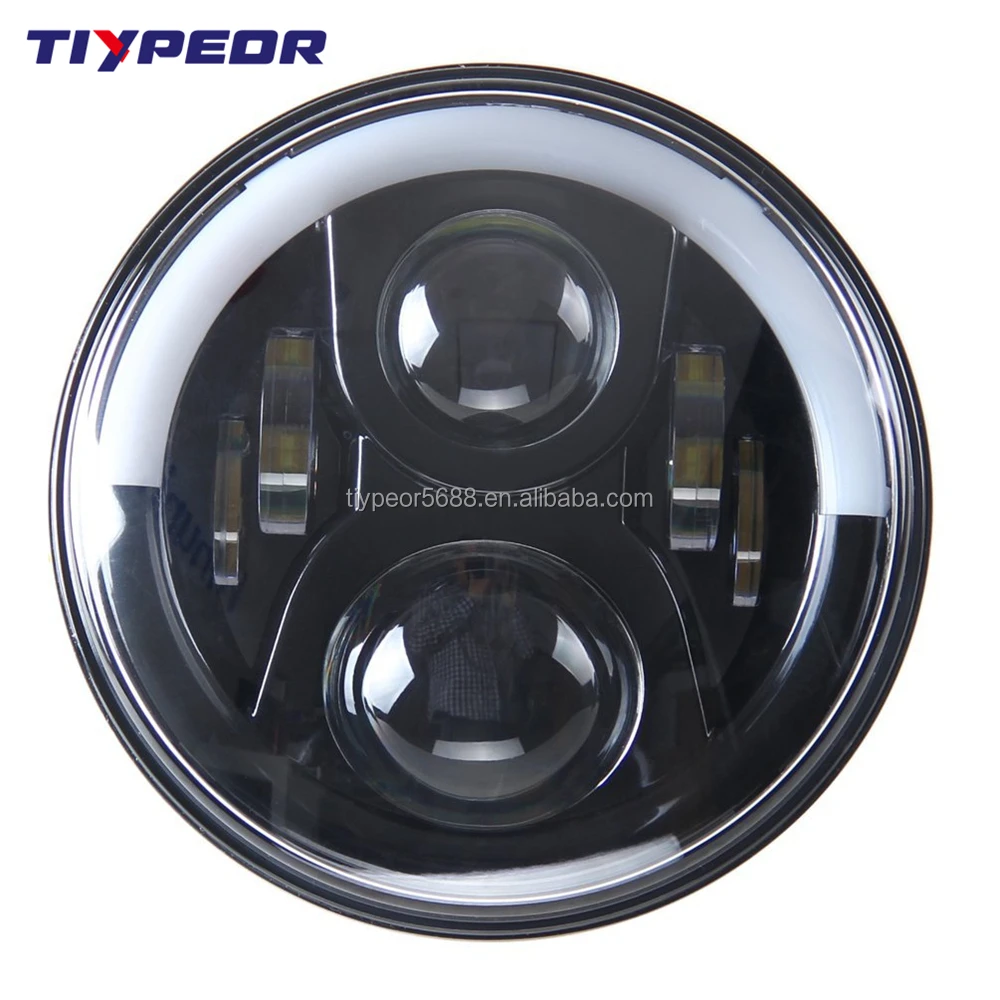 lo beam light halo angle eye drl headlamp for wrangler lada niva off road 4x4 motorcycle-2