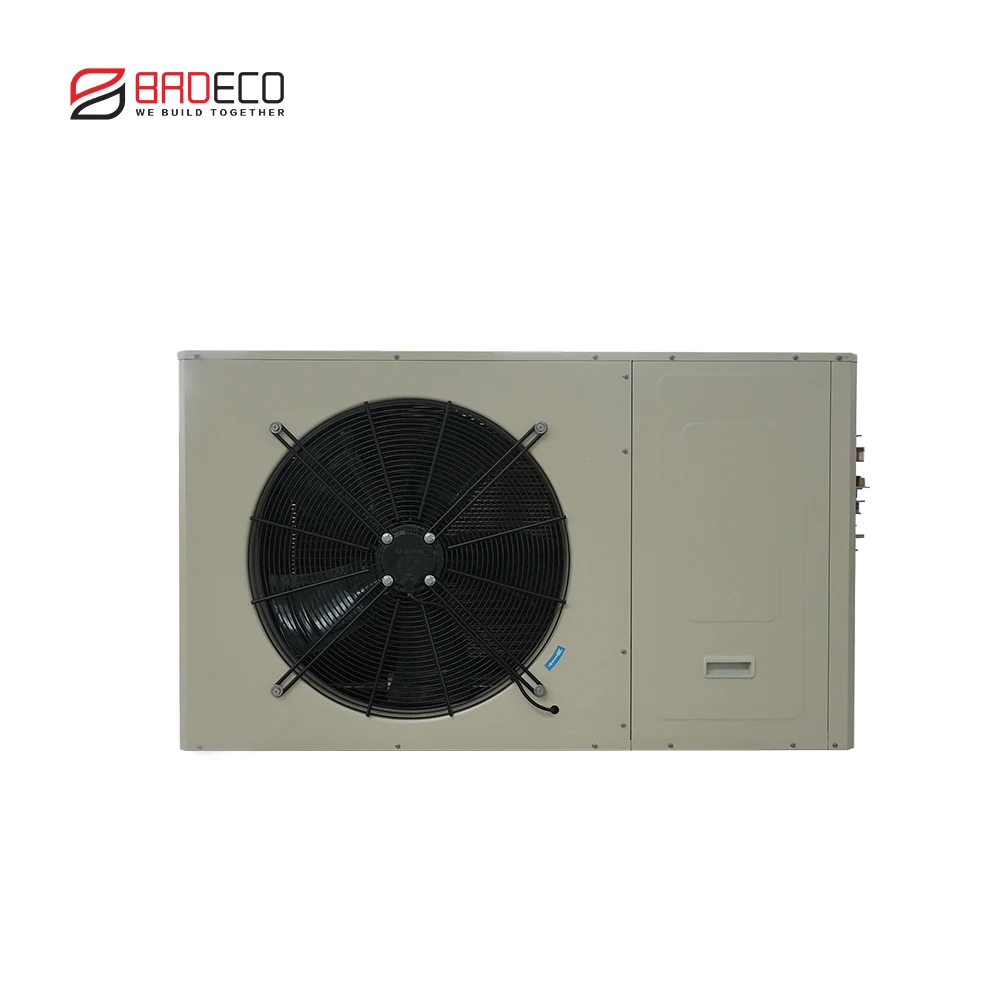 Factory Box Type Mini Small Cold Room R404a R407A Refrigeration Equipment Condenser Fan Motor Condensing Units