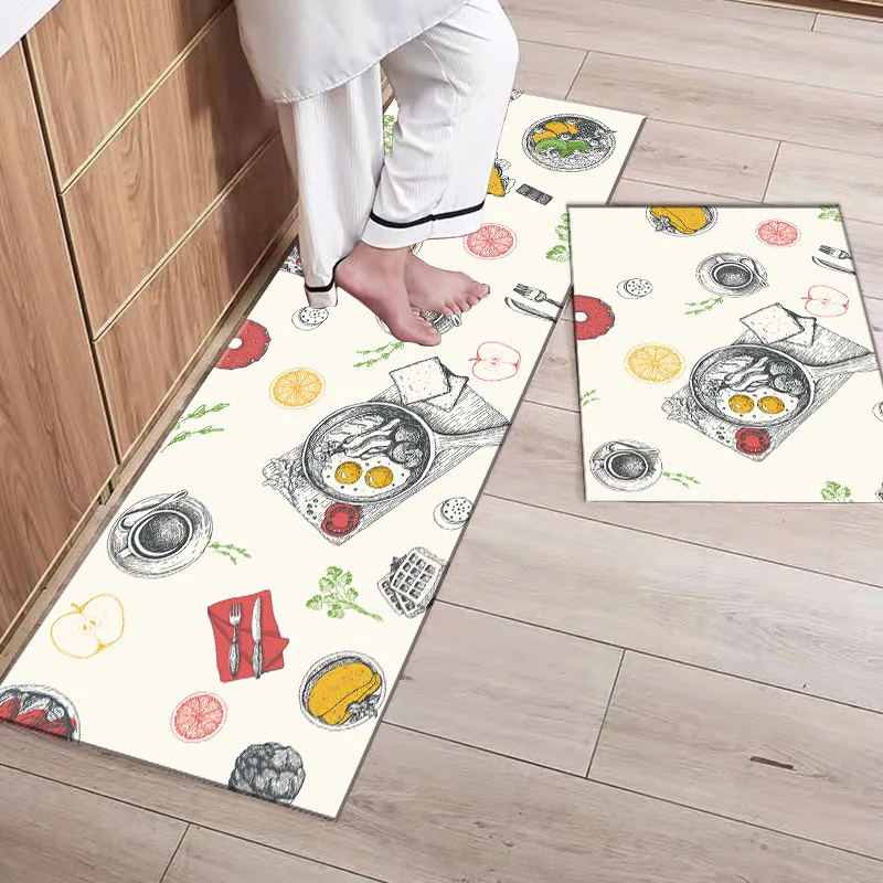 Anti Fatigue Mats And Rugs Kids Washable Customized Color Kitchen Rugs Comfortable Microfiber Rubber Shower Mats details