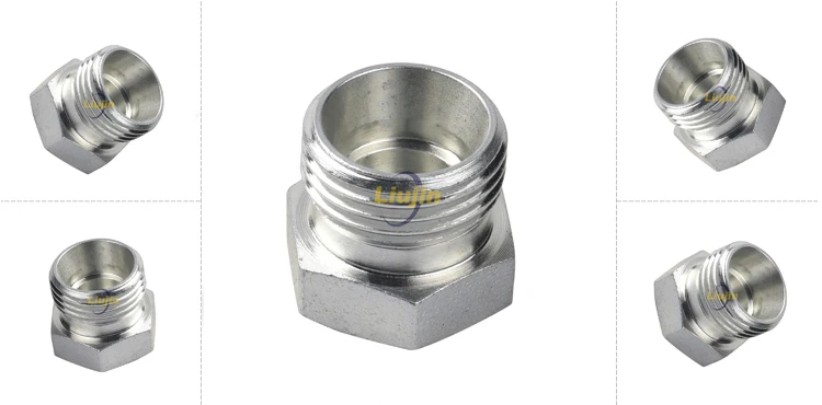 Metric pipe nipple factory direct supply good quality hydraulic metric fitting