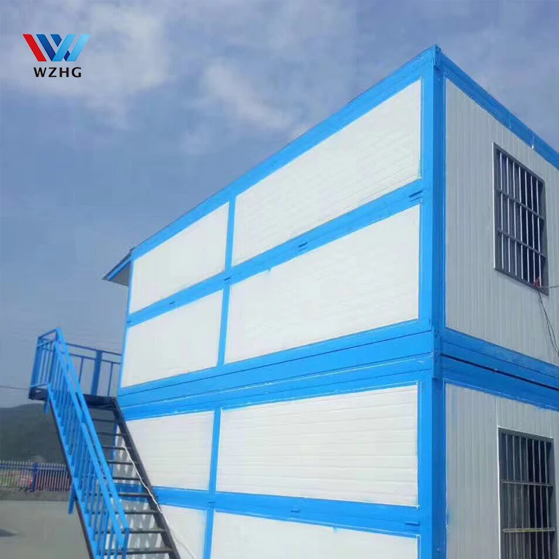 China Australia Prefab Module Luxury Container Homes Foldable 20ft Folding Container House Office for Labor Living