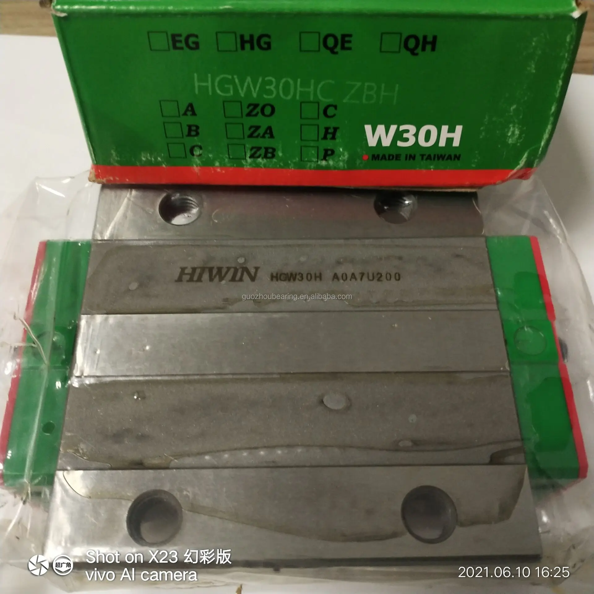 HIWIN Linear Guide Slide Block HGW20 HGW20CC HGW20CCZ0C HGW20CCZOC
