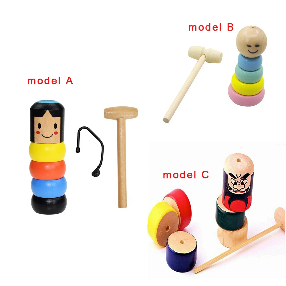 
 Настольная развивающая сцена, Волшебный реквизит, деревянная небьющаяся кукла для мужчин и девочек, автоматическая сборка, волшебный трюк, детская игрушка  