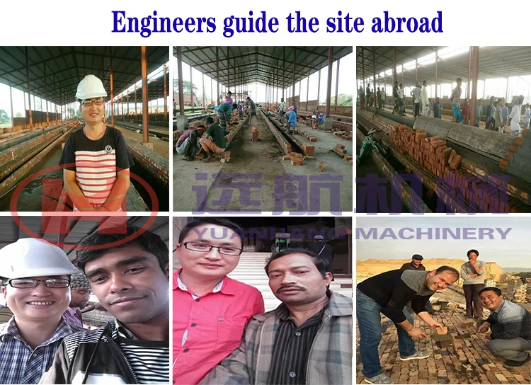 Mini Automatic Firing Coal Fired Red Soil Clay Mud Soil Brick Factory Hoffman Burning Wheel Tunnel Kiln Price