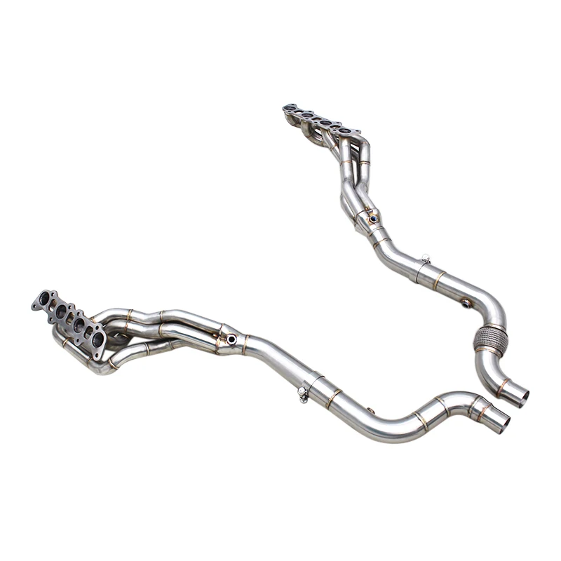 Bsk Equal Length 4 To 1 Header Manifold For Ford Mustang 5.0L 2015-2024 Stainless Steel Pipes