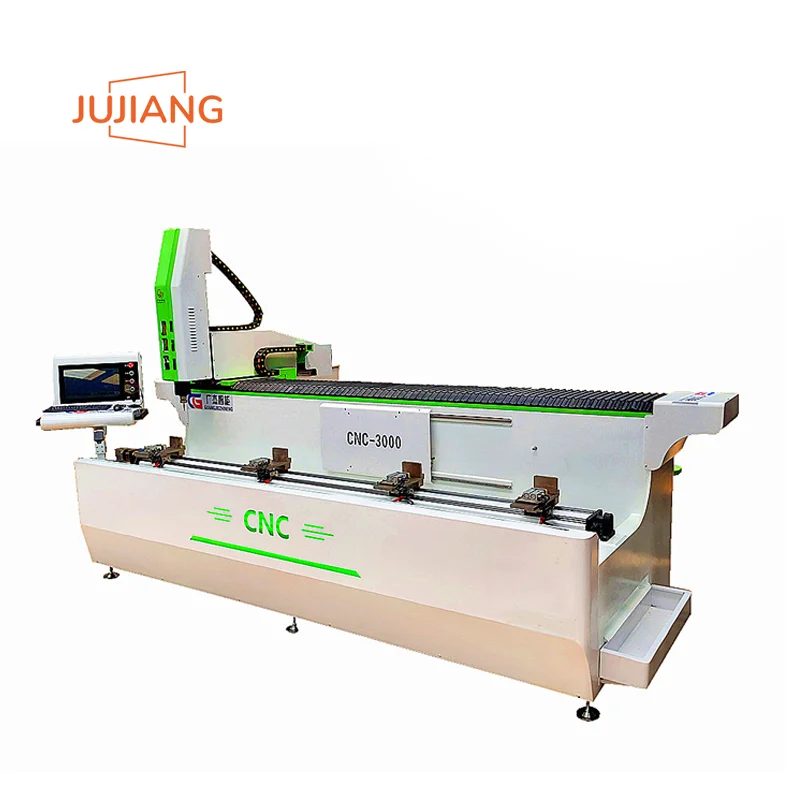 Jujiang Cnc 3000 알루미늄 프로파일 Cnc 드릴링 및 밀링 머신 고정밀 도어 및 창 장비 - Buy Cnc 드릴링 ...