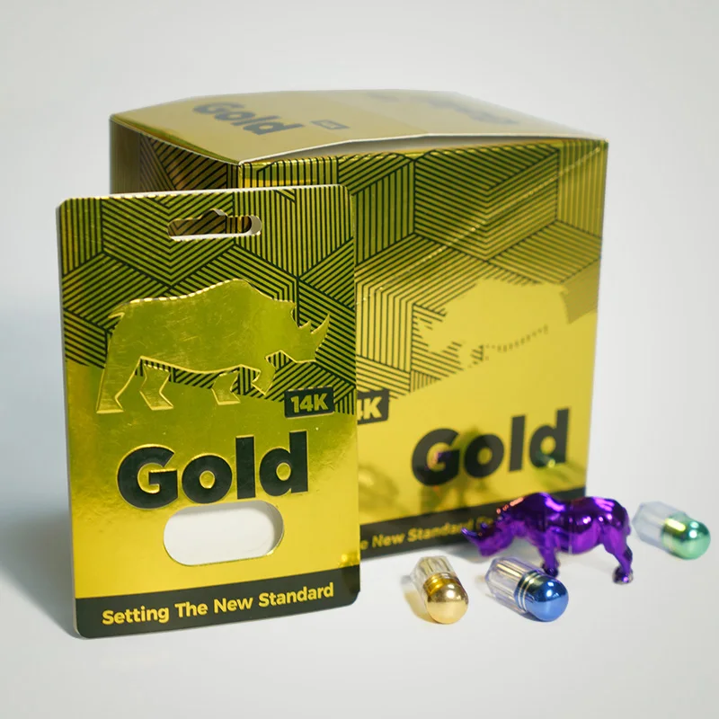 Male Sexual Enhancement Pill Package with 3D Lenticular Printing Rhino Pill Honey Packaging Free Samples