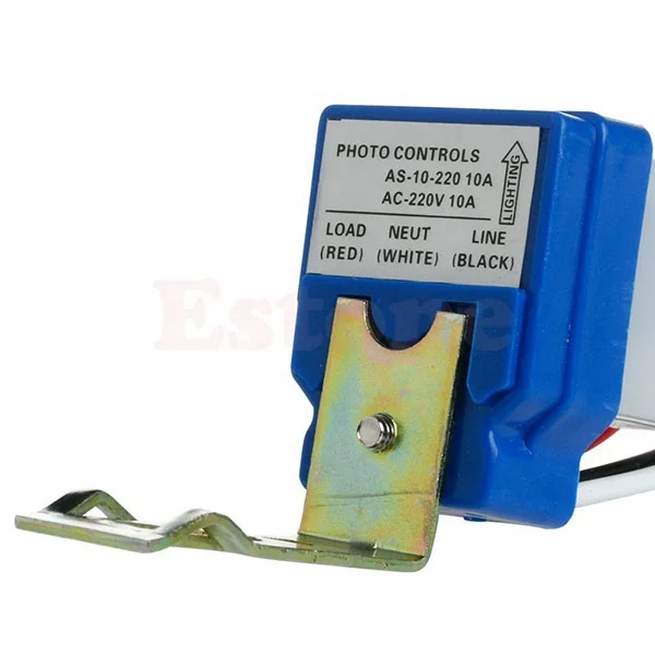 thumbnail image 2 of Automatic Street Light Switch - 220V, 10A, Auto On/Off For Outdoor Lighting 2 of 11