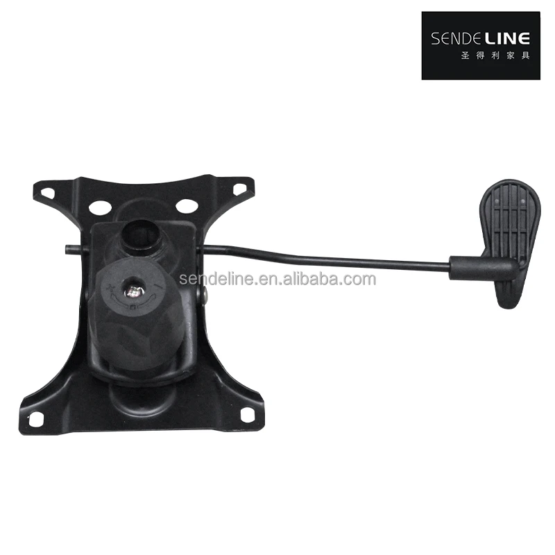 Steel Office Chair Mechanism with 245X175mm Specification and 150X215mm Installation Spray Black Surface