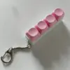 4 teclas rosa oscuro
