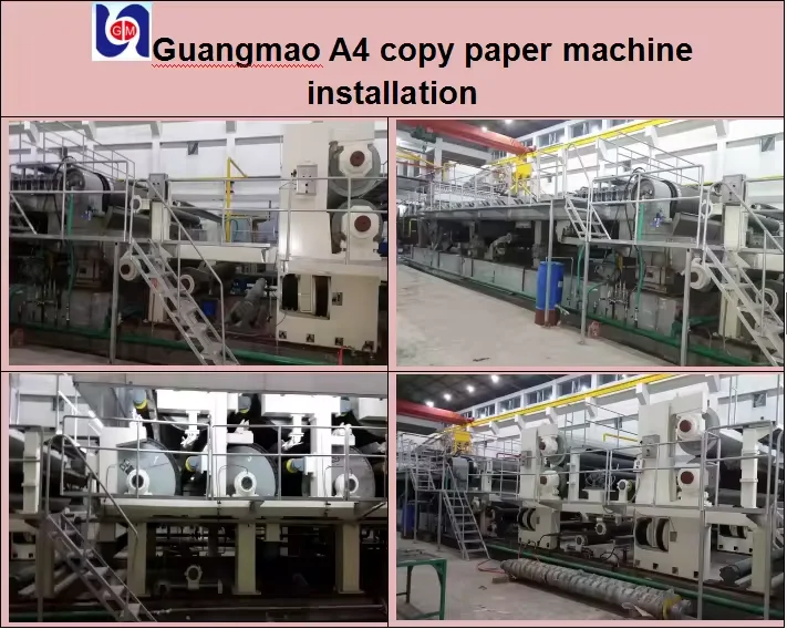 High quality a4 paper making machine great performance culture paper production line good price supplier