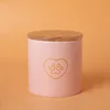 Bz16-16 straight urn-pink-medium-golden love paw print