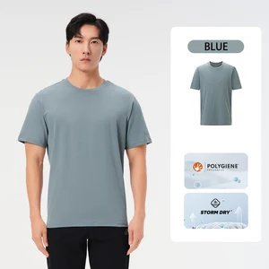 PELLIOT Women's Summer New O-neck Antibacterial Running Quick Dry T-shirts