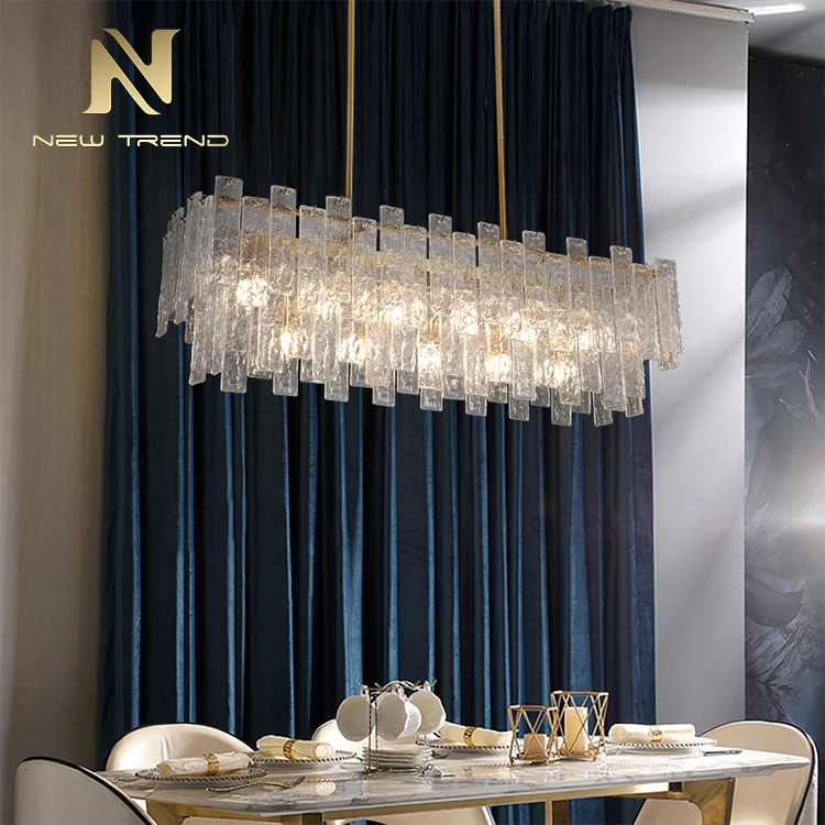 PH8236 New Product Modern Home Villa Indoor Decorative Matel Glass LED Pendant Lamp  