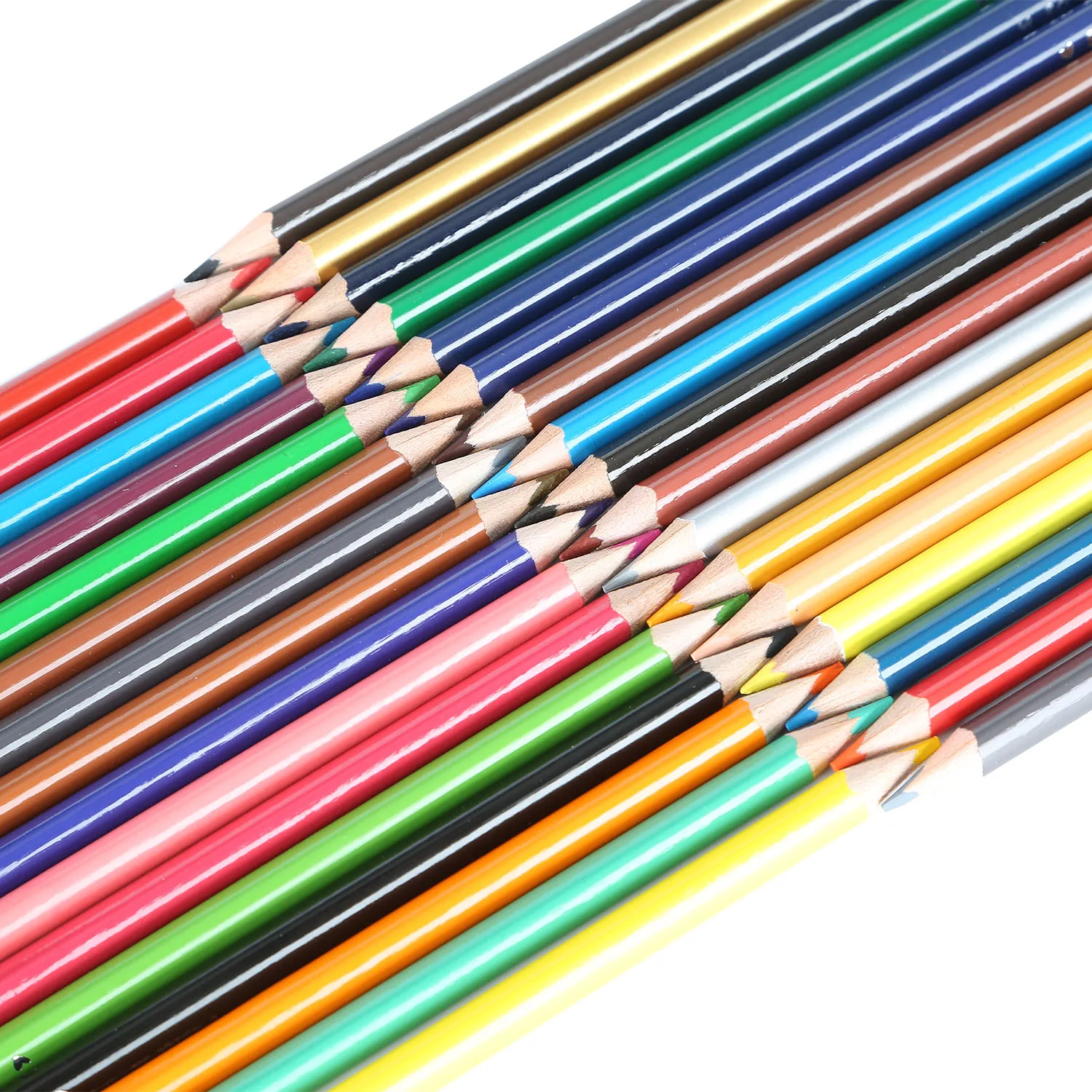 Набор цветных карандашей на масляной основе с милыми кошками удобные треугольные школьные ручки для рисования товары творчества