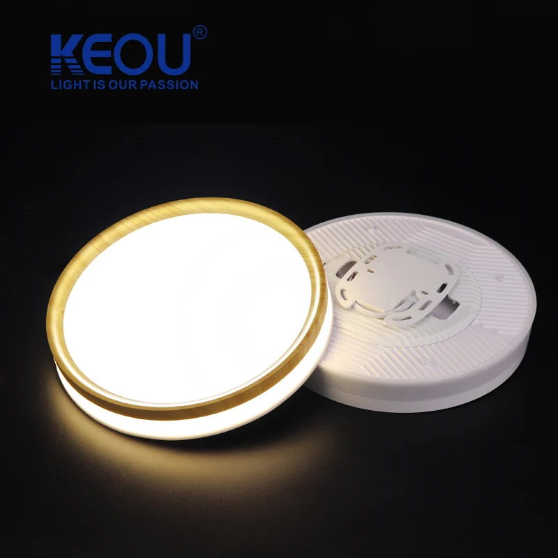 KEOU New Design Dual Color Dual Control RGB Color 24W 36W Led Panel Light