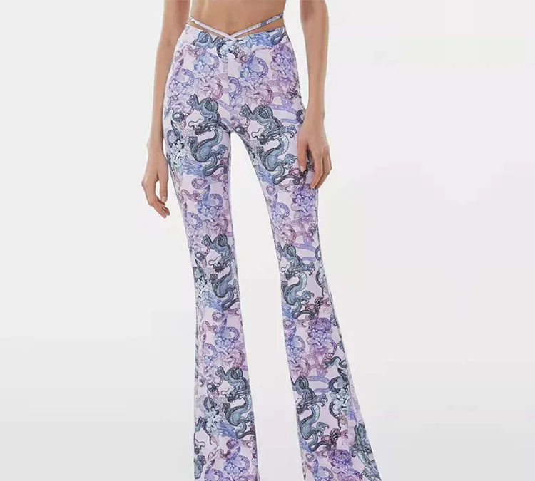 Pantalones Acampanados Con Estampado De Posicionamiento Hipster Para  Mujer,Pantalón Informal De Calle - Buy De Las Mujeres De Impresión  Pantalones,Las Mujeres Casual Hipster Posicionamiento Pantalones,Pantalones  De Mujer Product on Alibaba.com