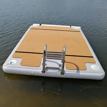 Swim Platform Inflatable Floating Pontoon Sea Dock For Water Sports ...