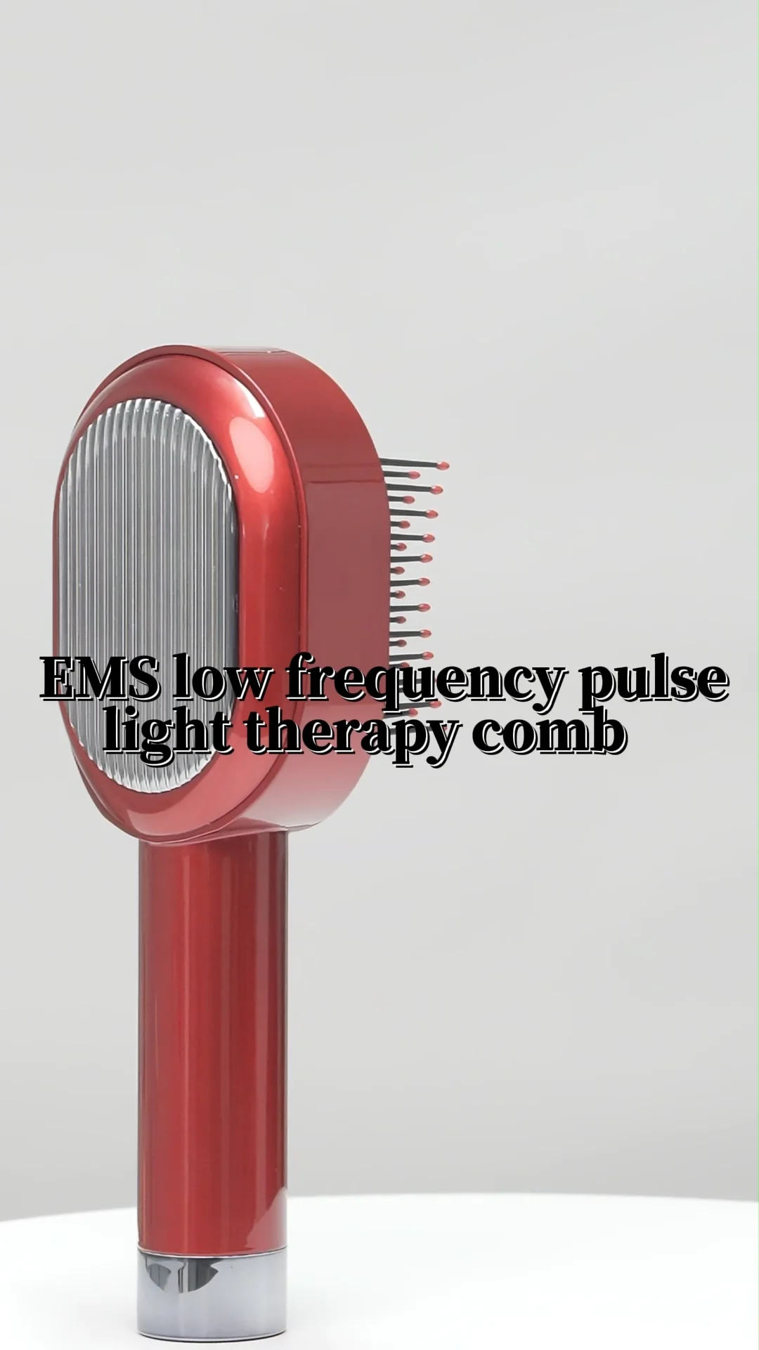 Portable Ems Handheld Automatic Care Electric Brush Hair Regrowth Comb Ergonomic Product Design
