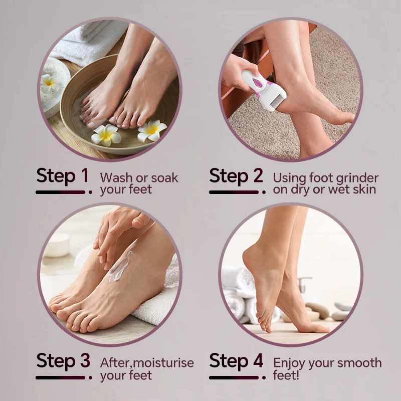 USB Charging Electric Foot Grinder Stone Callus Remover and Dead Skin Rubbing Device Heel Removing Callus Remover for Car Use manufacture