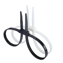 12x700mm Hot Well Ready to ship Plastic Handcuffs Double Flex Cuff Disposable Zip Ties Nylon Cable Tie wire