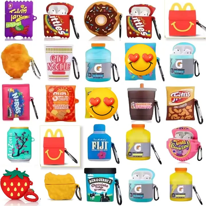 Food Airpod Cases Amazon 3D Cartoon Kawaii Food Onion For Case