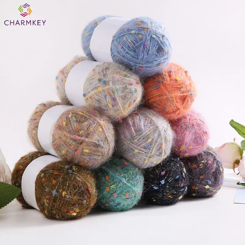 Charmkey Polyester Pompon Yarn Is a Popular Baby Yarn for