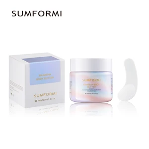 2026 Rainbow Colors Lightening Skin Whitening Moisturizing Cream Body Butter Body Lotion