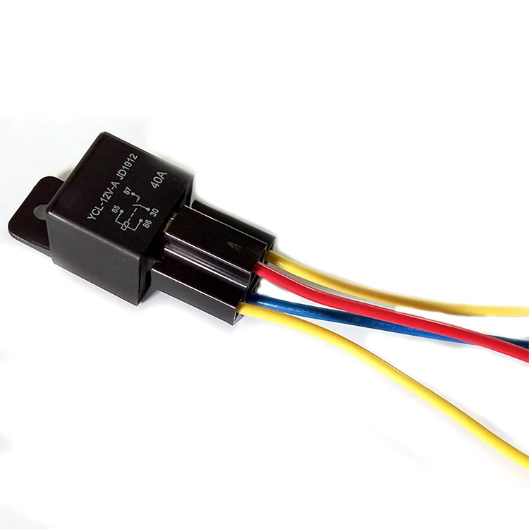 5 Wire Relay with Socket Auto Switches Wire Diagram Harness Motorcycle Factory