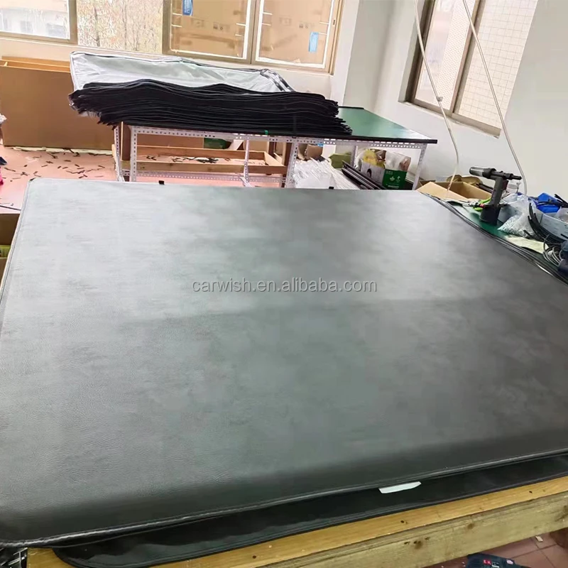 Factory Price 4x4 Accessories Aluminum Tonneau Cover Fit For Hilux