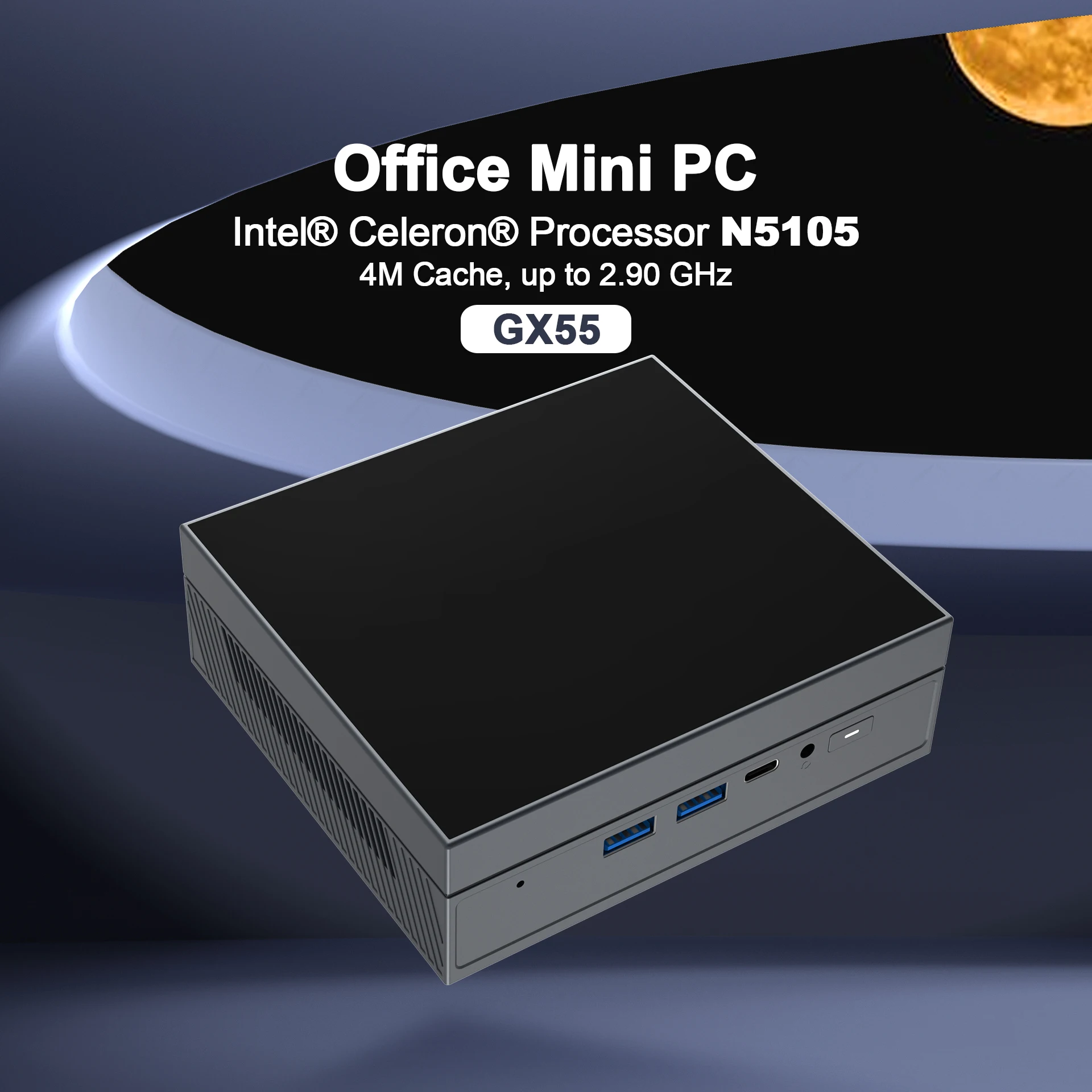 Gx55 Office Mini Pc Box Intel Japer Lake R N5105 11th Gen Pc Mini