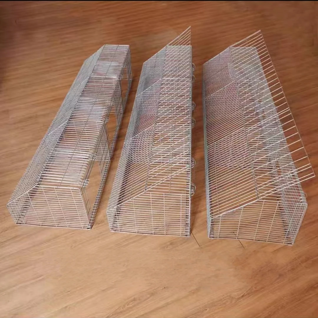Galvanized Rabbit Cages Cheap Commercial Rabbit Breeding Cages Durable Provided Rabbit Cages for Sale 2023 Best Selling